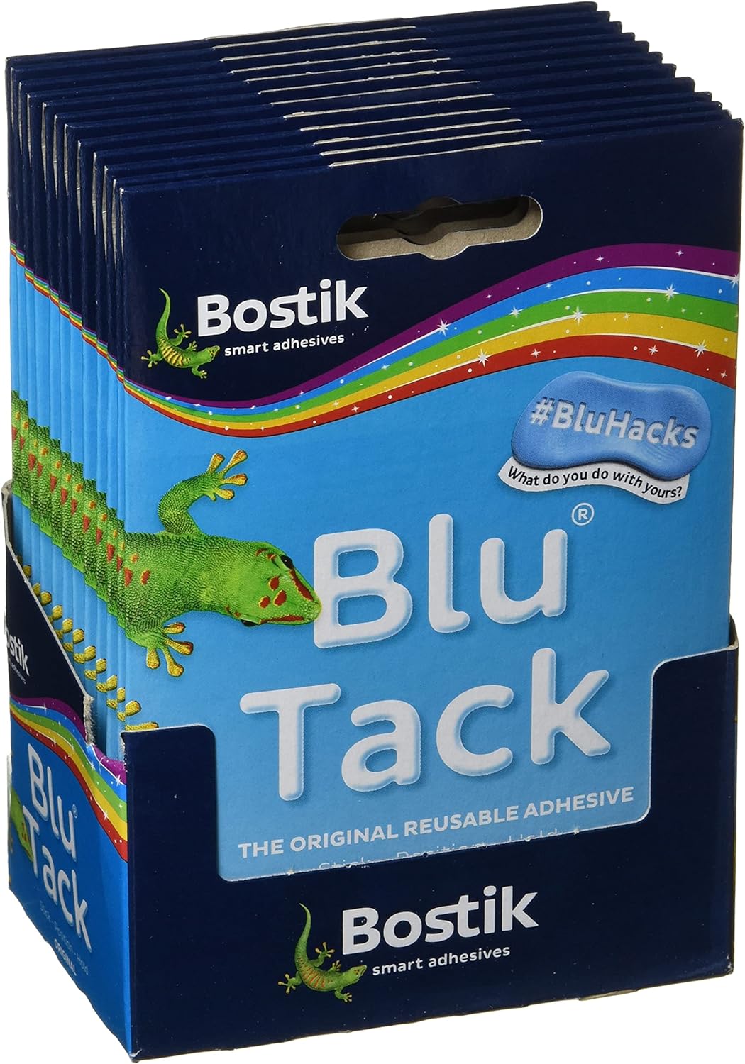 Pack of 12 Bostik Blu Tacks 60g