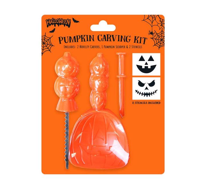 5 Pieces Halloween Pumpkin Carving Kit