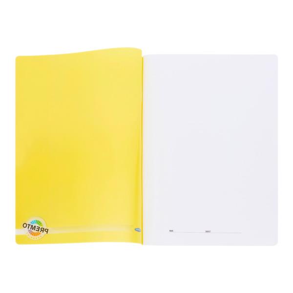 Pack of 6 A4 120 Pages Sunshine Yellow Durable Cover Manuscript Books by Premto