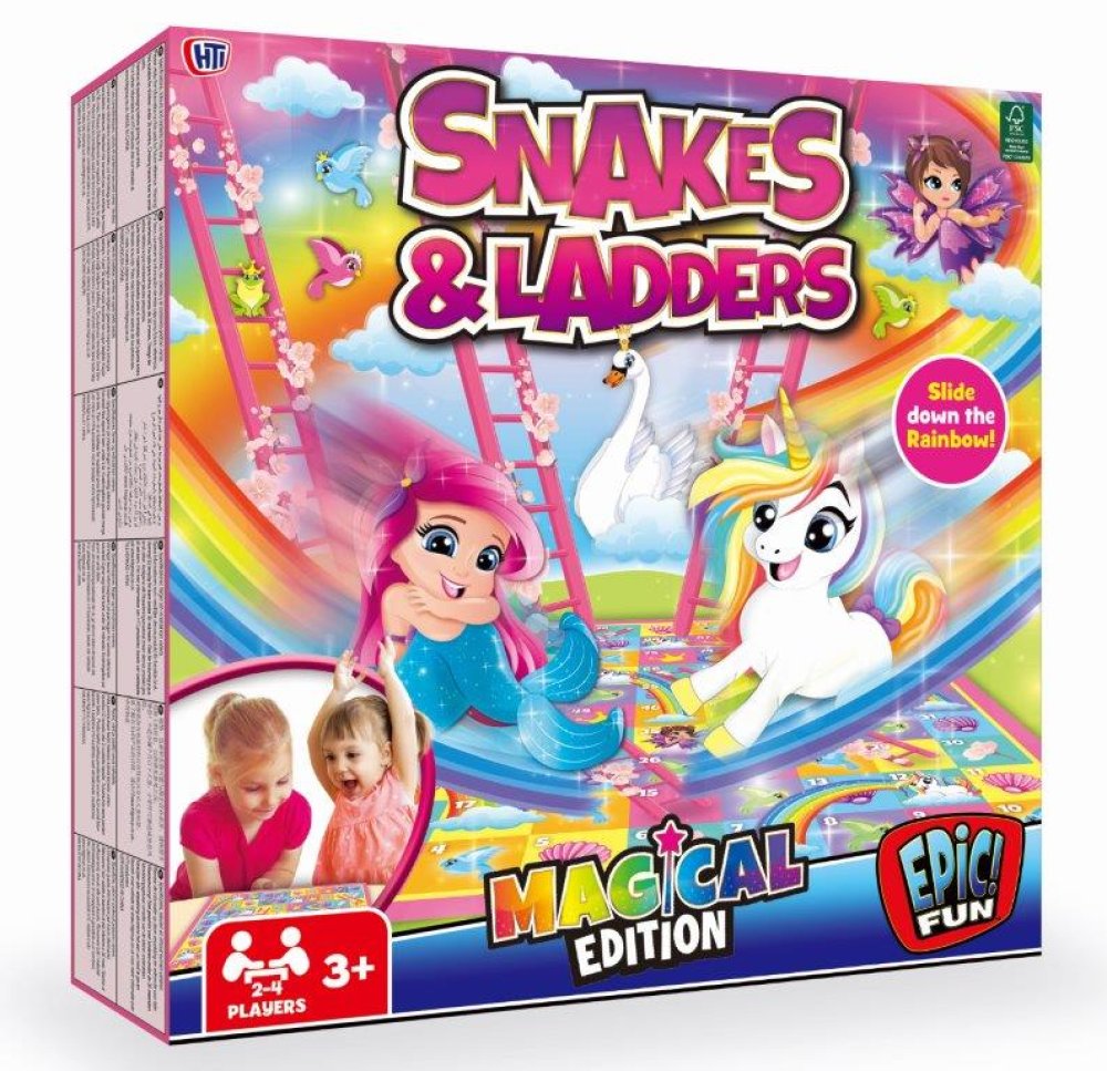 Snakes & Ladders Magical Edition Game