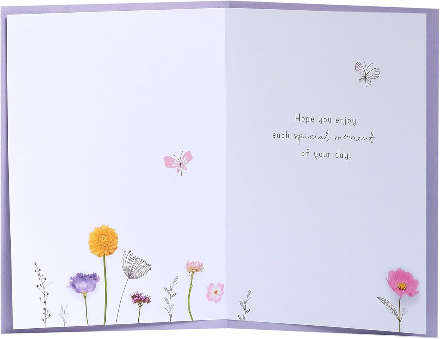 Floral Design Birthday Card