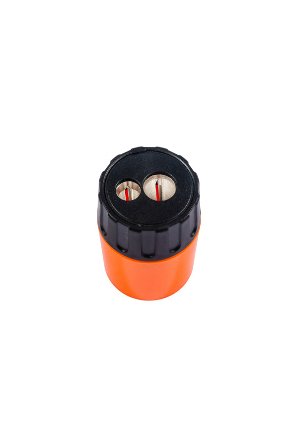 Pack of 1 Double Hole Round Pencil Sharpener