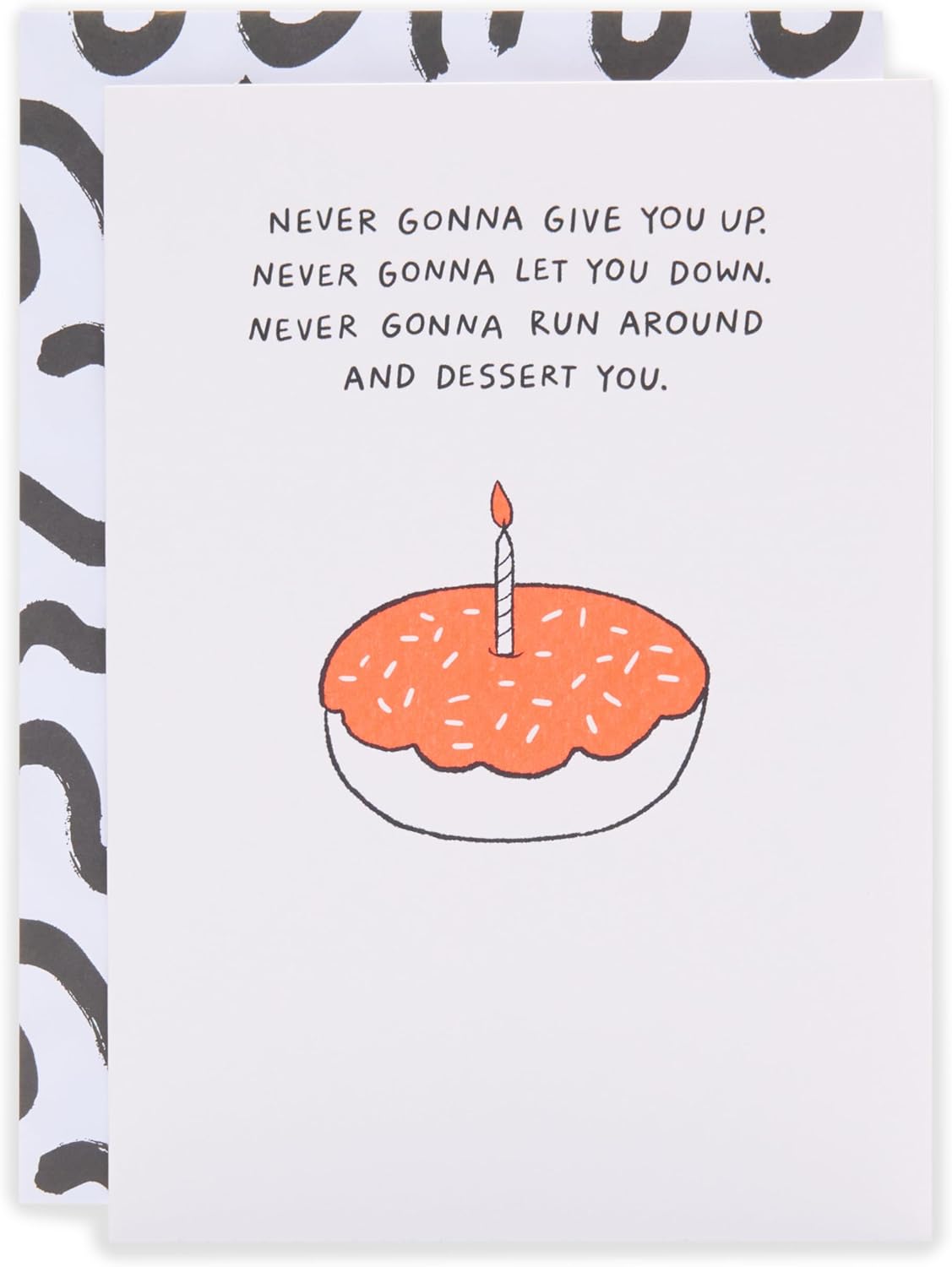 Kindred Dessert You Funny Birthday Blank Card