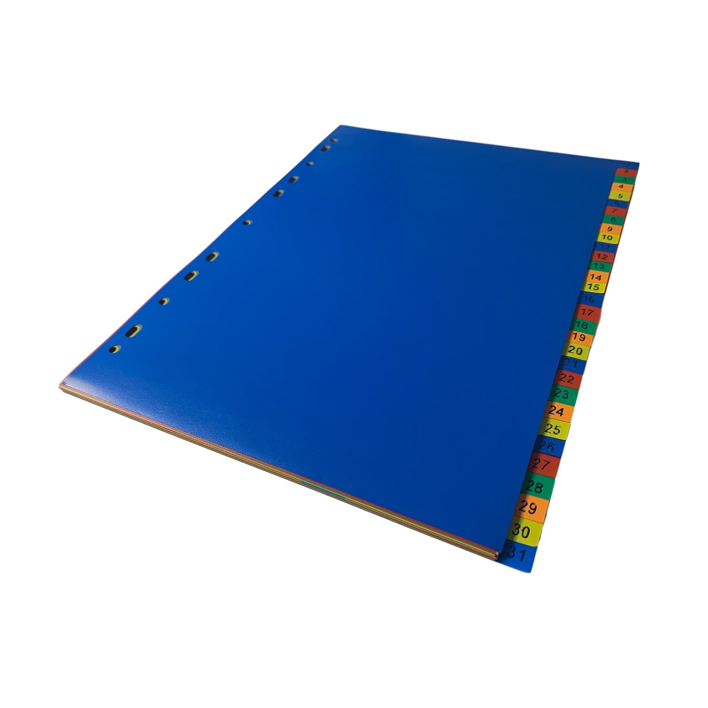 A4 31 Part Polypropylene Dividers with Reinforced Index Cover