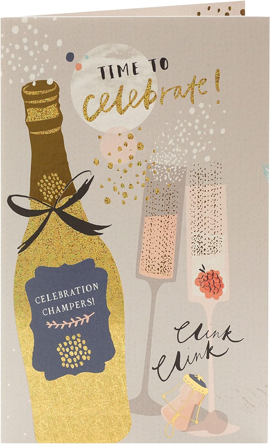 Bubbly Design Birthday Card