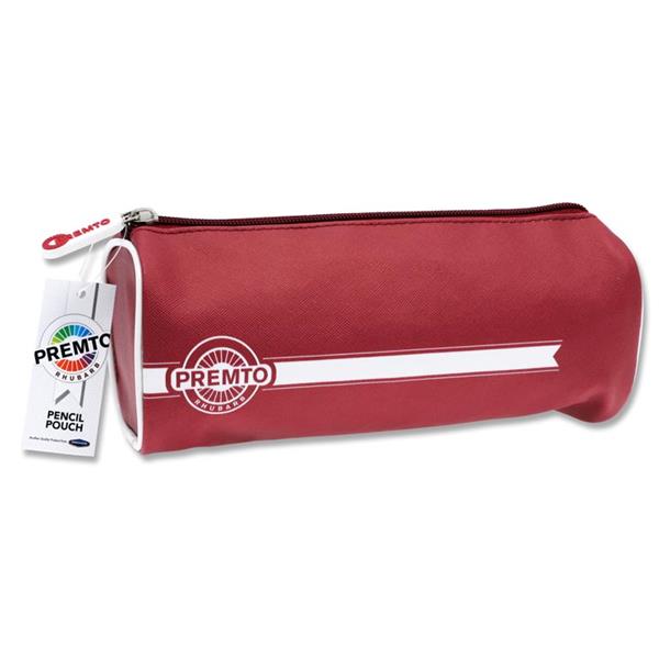 Rhubarb Red Rectangular Pencil Case by Premto