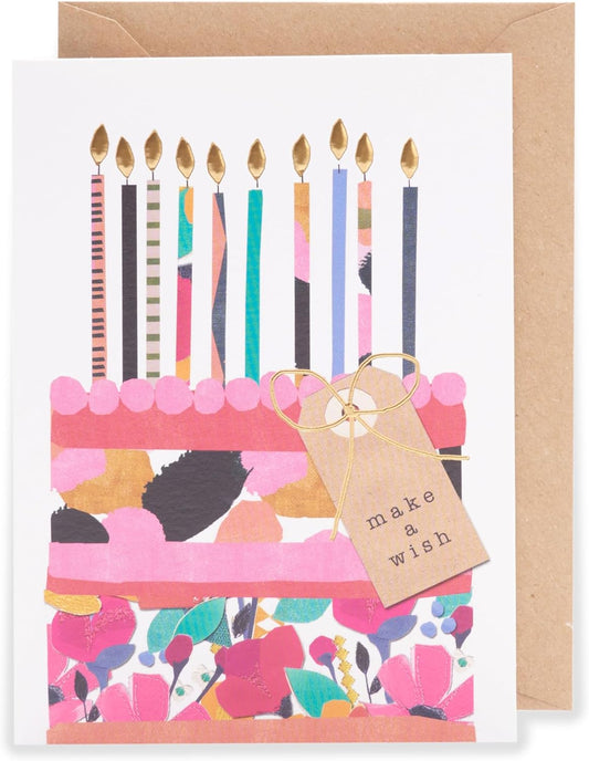 Kindred Make A Wish Candles Birthday Card