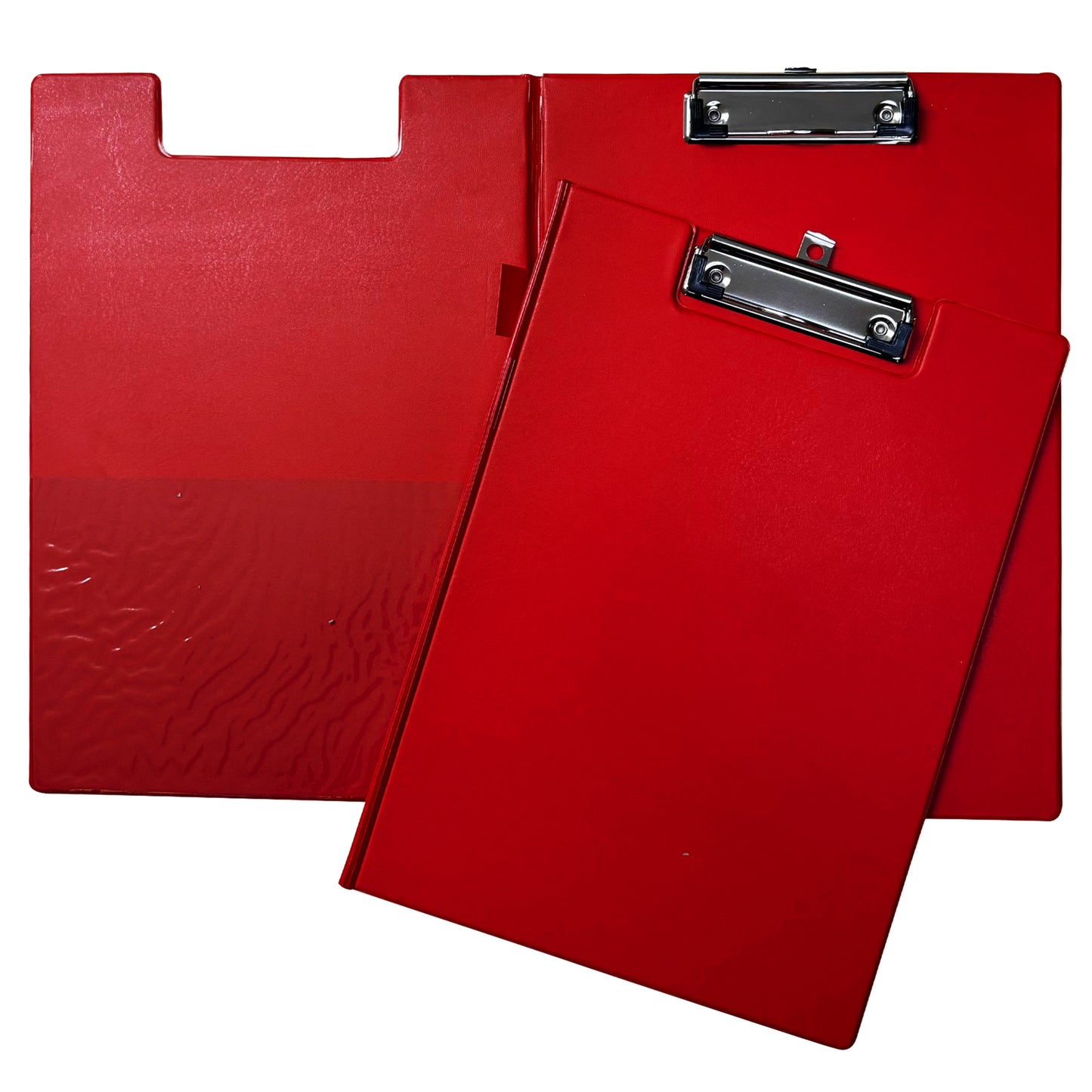 Pack of 10 Janrax A4 Assorted Coloured Foldover Clipboards