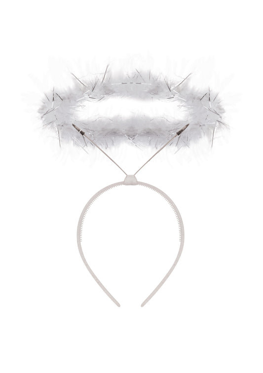 White Angel Halo Headband