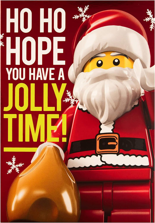 Lego Santa Design Christmas Card for Any Recipient