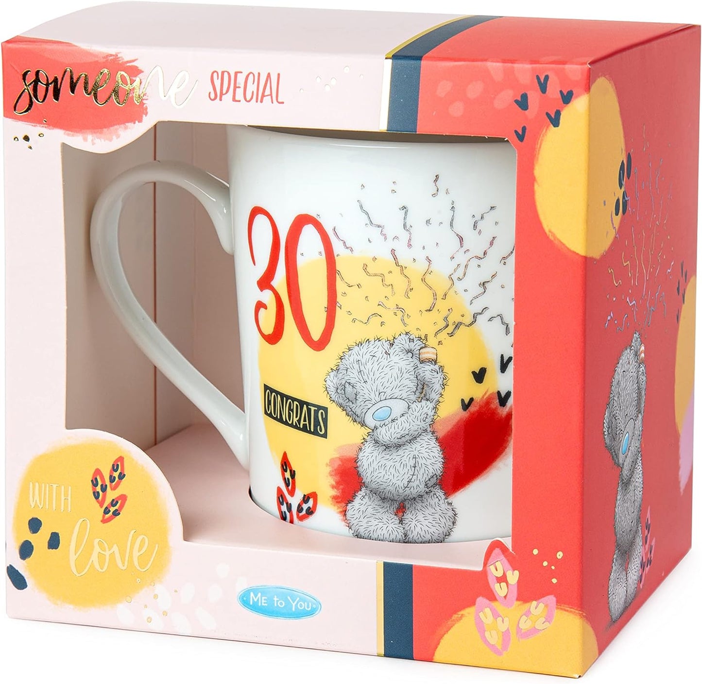 Me to You Tatty Teddy 30th Birthday Mug Ceramic in a Gift Box