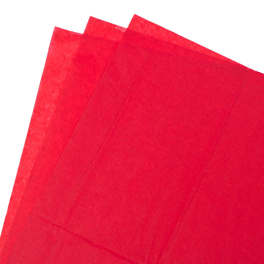 Red Tissue Paper 500 x 750mm 480 Sheets Per Ream