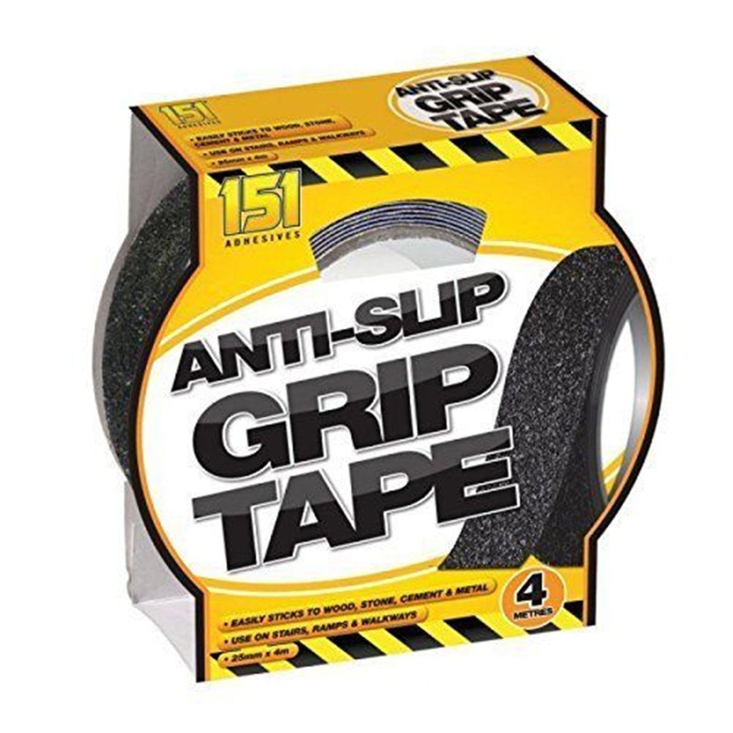 Pack of 2 Anti-Slip Grip Tape 4m