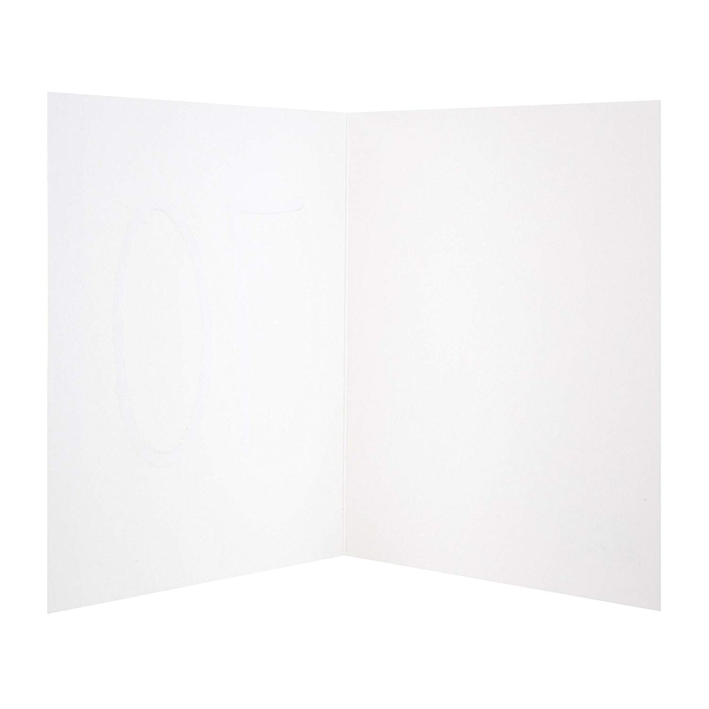 70th Birthday Studio Card "Blank" 