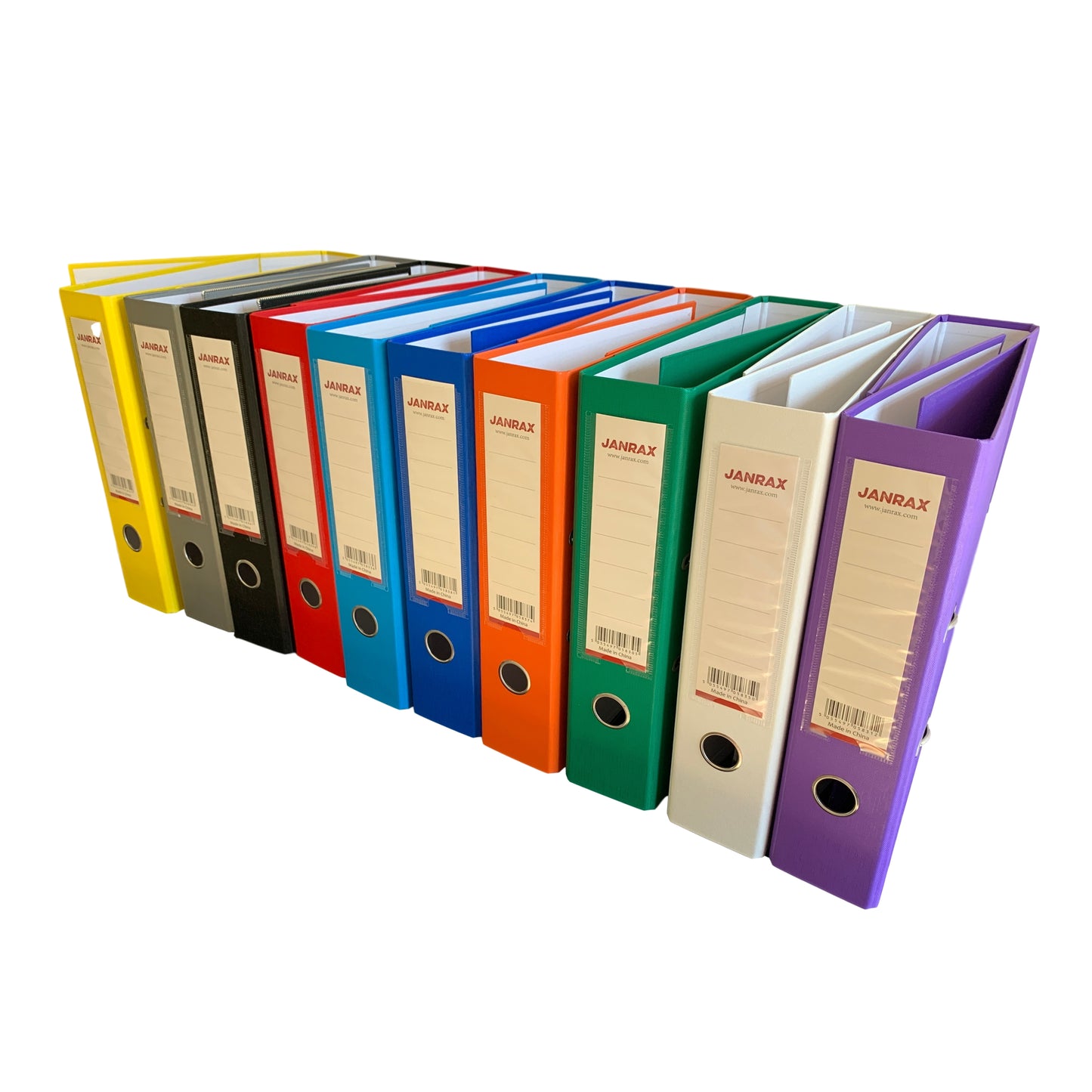 A4 Purple Paperbacked Lever Arch File by Janrax