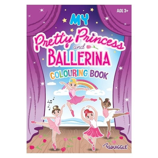 My Pretty Princess & Ballerina Colouring Book