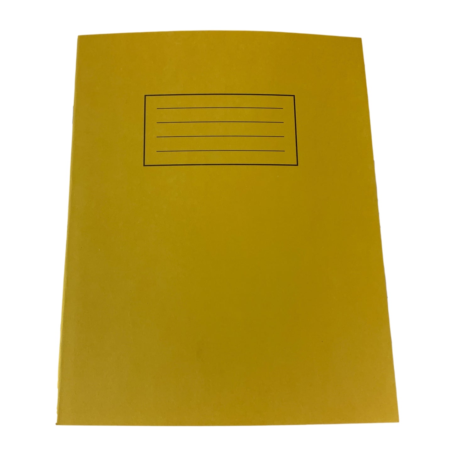 Pack of 50 Janrax 9x7" Yellow 80 Pages Feint and Ruled Exercise Books