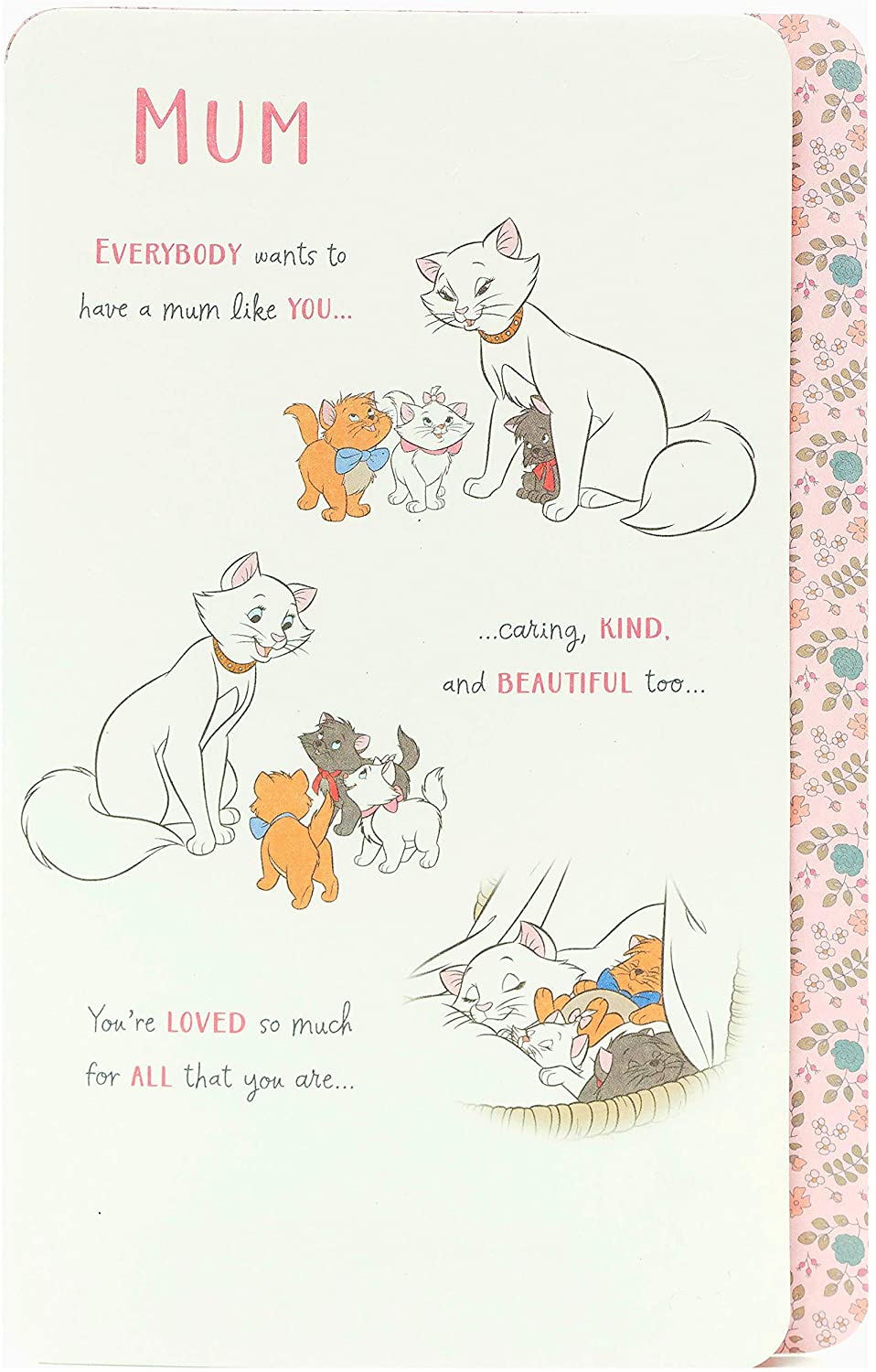 Disney Aristocats Marie Mum Birthday Card