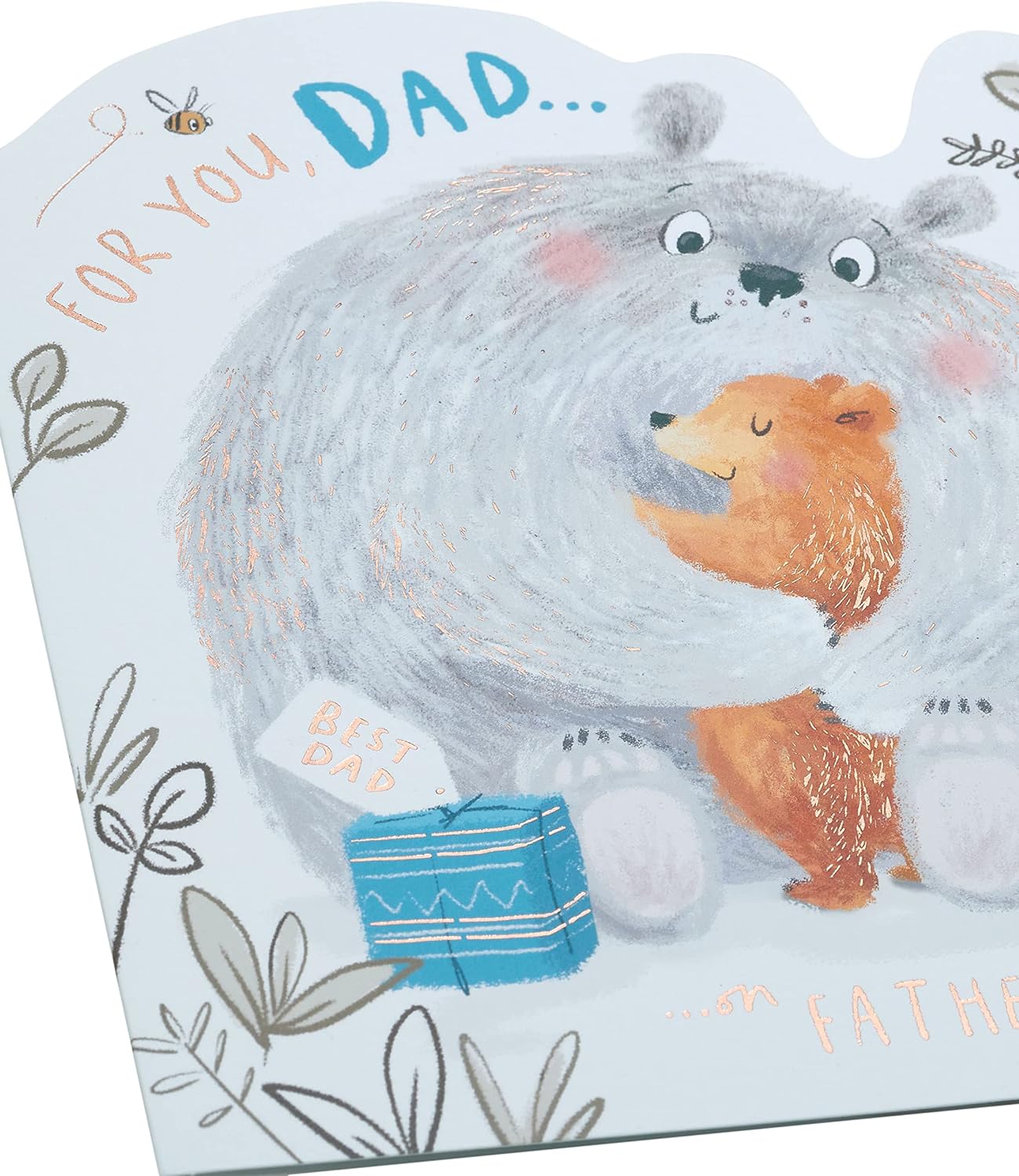 Bear Hug Design For Dad Father's Day Card