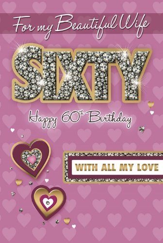 60th Birthday Card for My Wife