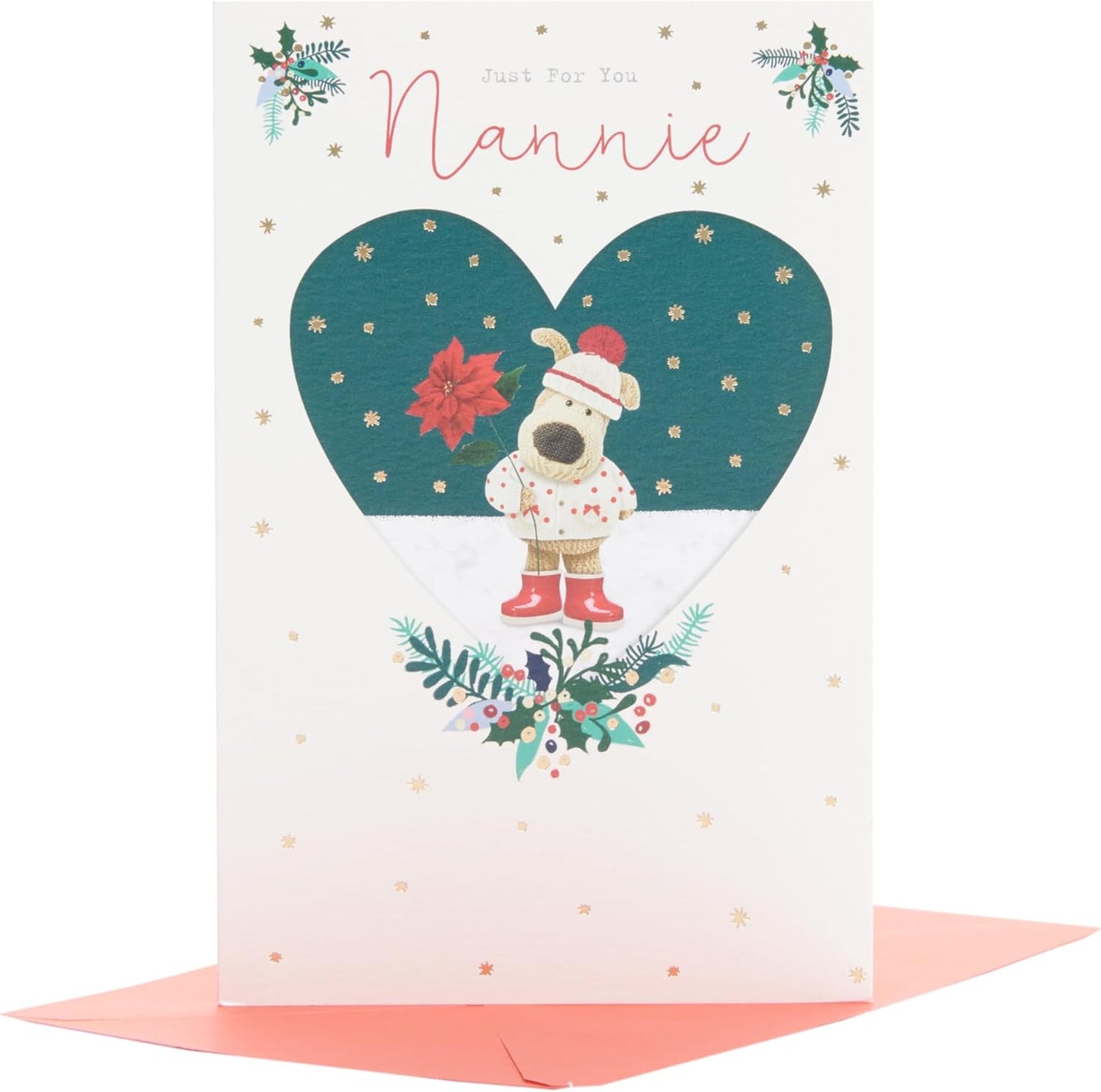 Cute Design Boofle Nannie Christmas Card