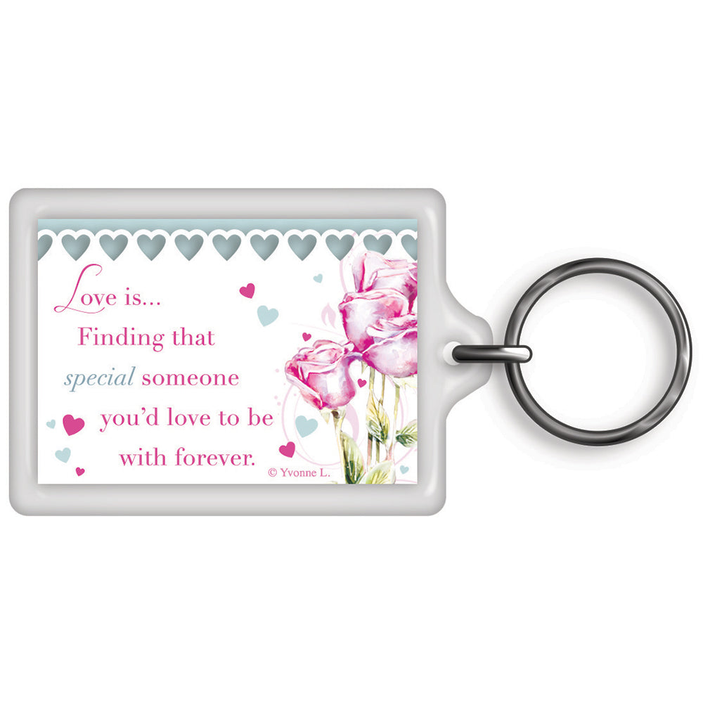 I Love You Celebrity Style World's Best Keyring