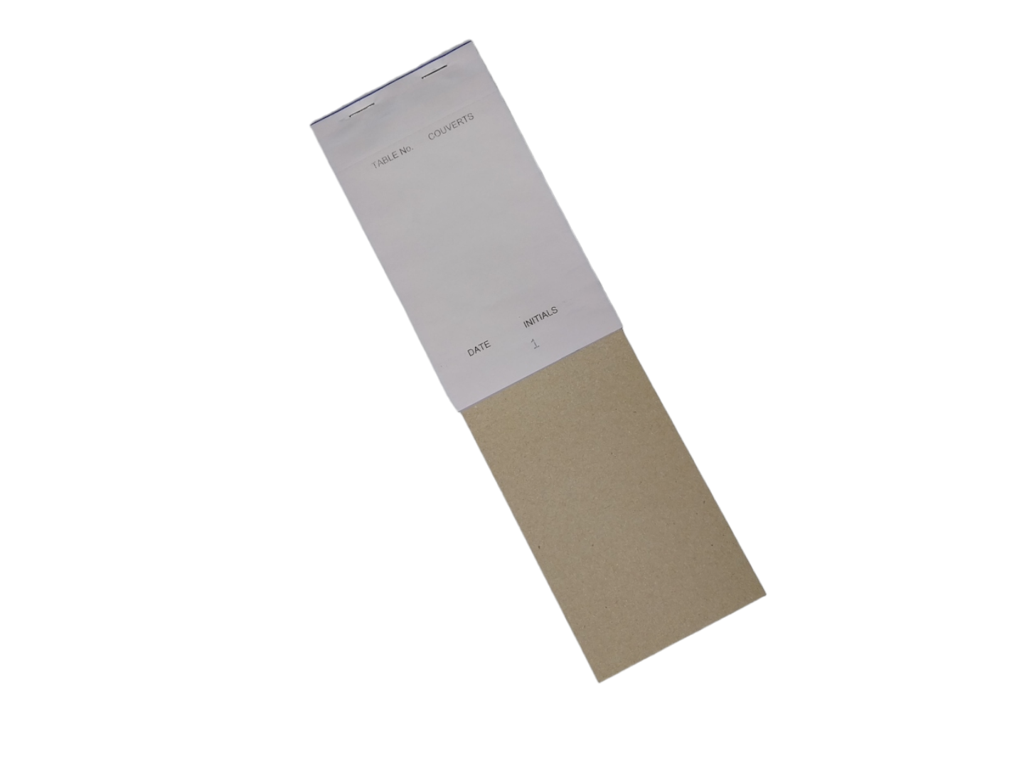 Pack of 50 95mm x 165mm White NCR Triplicate Restaurant Service Pads