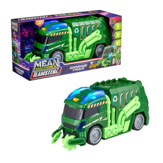 Tz Mean Machines Garbage Truck with Light and Sound