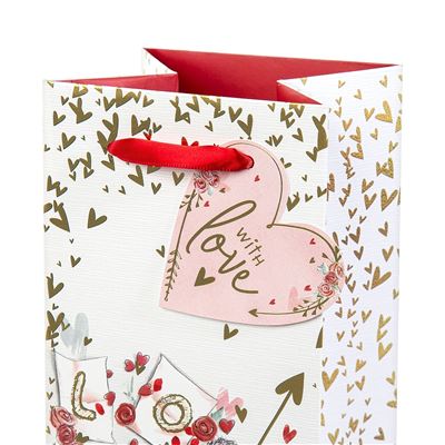 Tatty Teddy With Love Bottle Gift Bag