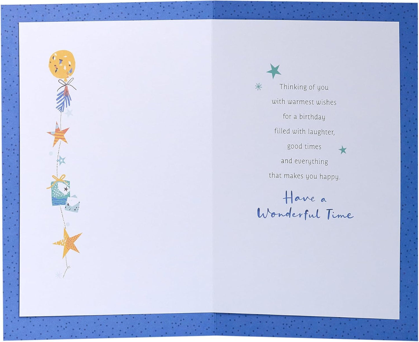 Symbols Design Boy Birthday Card