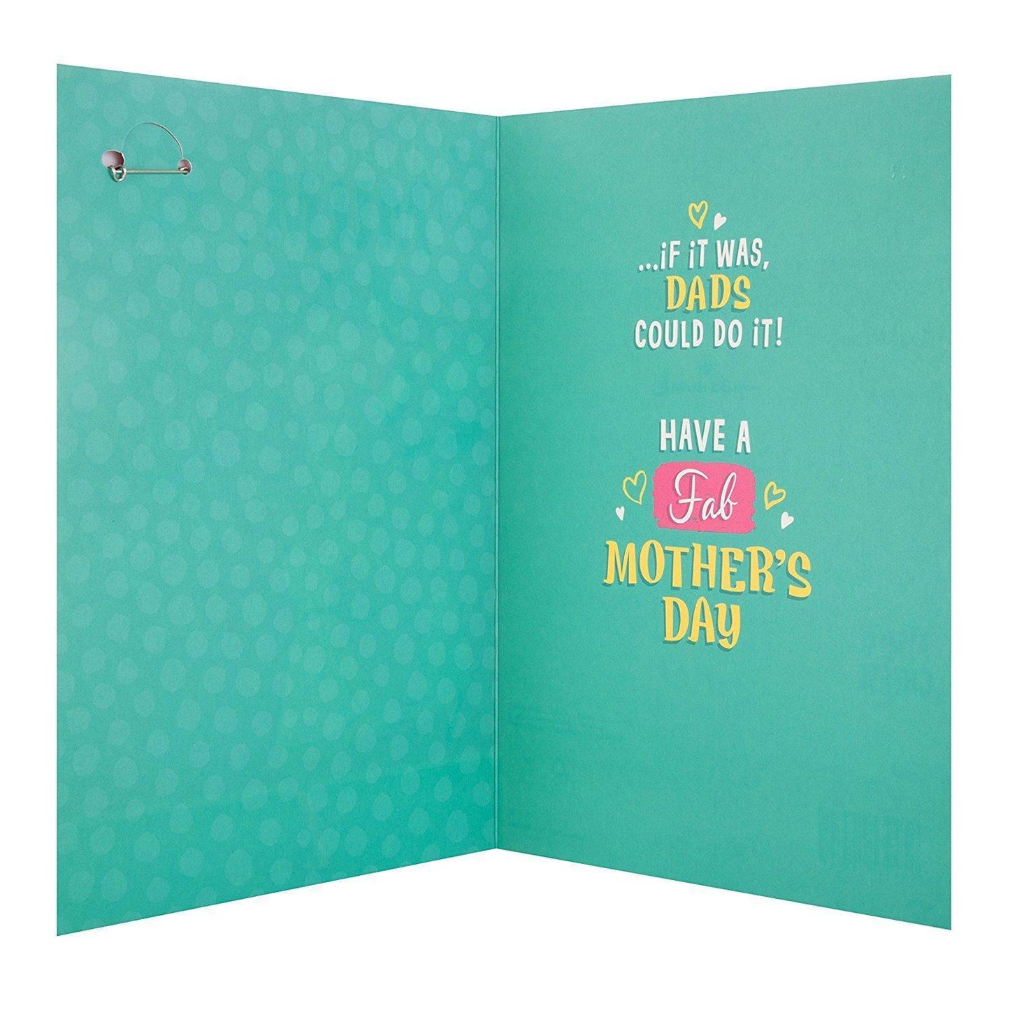 Marvellous Mum 'The Best Badge' Cute Humour Mother's Day Card– Shop Inc