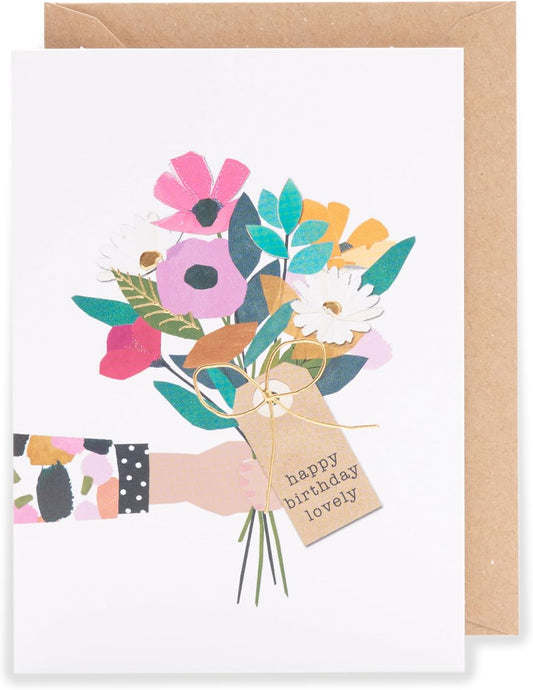 Kindred Lovely Bouquet Birthday Card