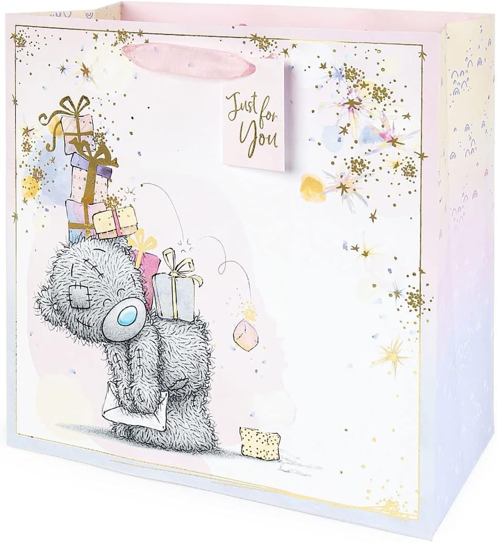 Bear with Gifts Me To You For You Large Gift Bag