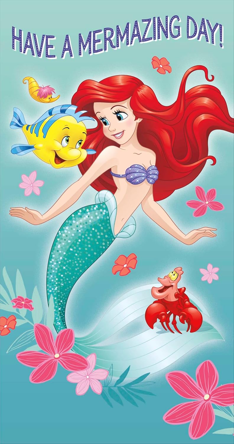 Disney Princess Little Mermaid Ariel Birthday Card