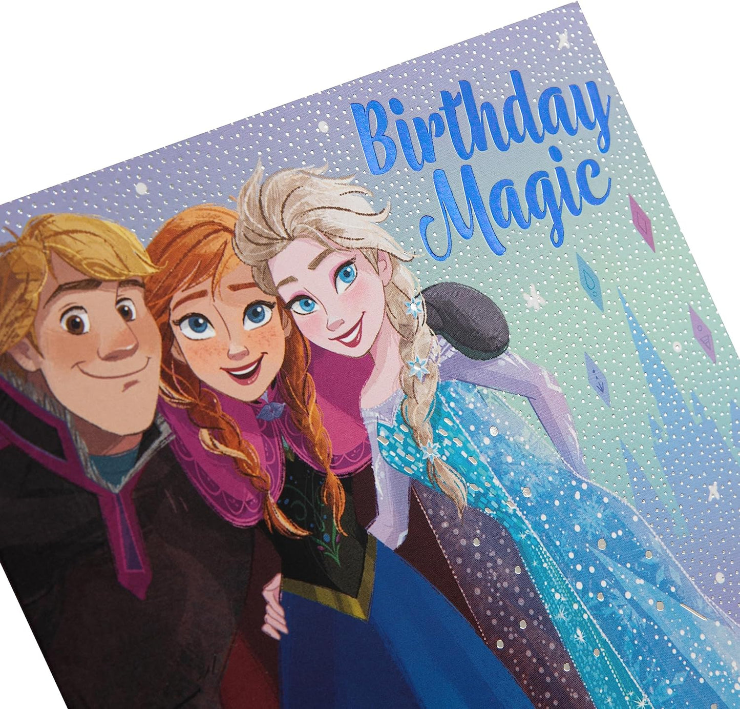 Disney Frozen Design Birthday Card with Activity