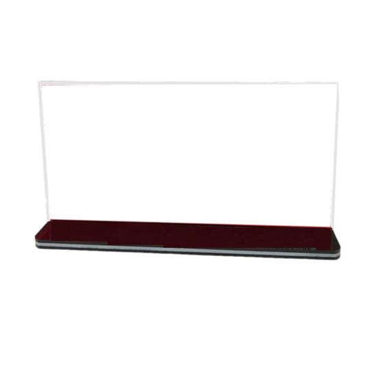 Horizontal Design Acrylic Sign Holder 20 x 10cm