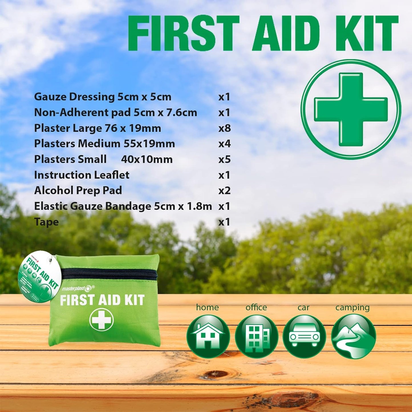 Small Mini First Aid Kit 24 Pieces