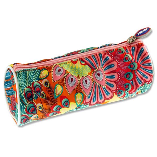 Flower Design Round Pencil Case by Premier