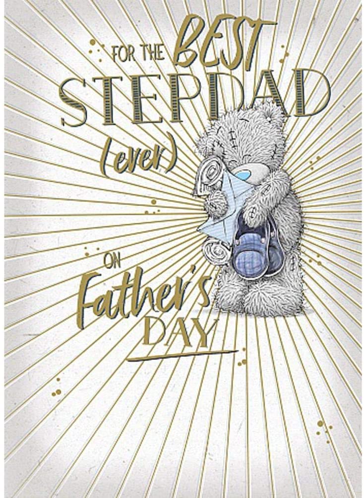 Me To You Bear Best Step Dad Ever Father's Day Card 