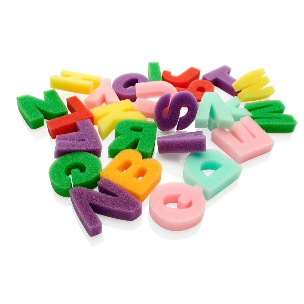 A-Z Sponge Alphabets by Crafty Bitz