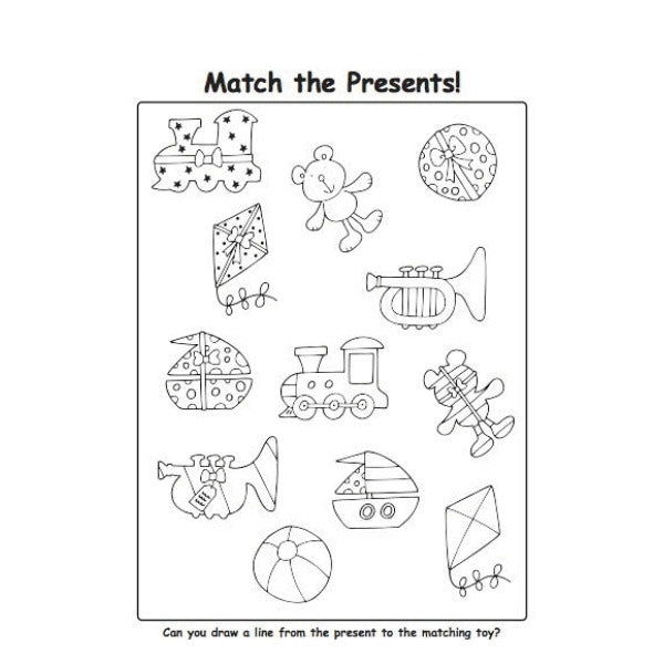 48 Pages My Christmas Activity Book