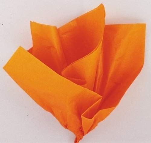 Orange Acid Free Tissue Paper 10 Sheets