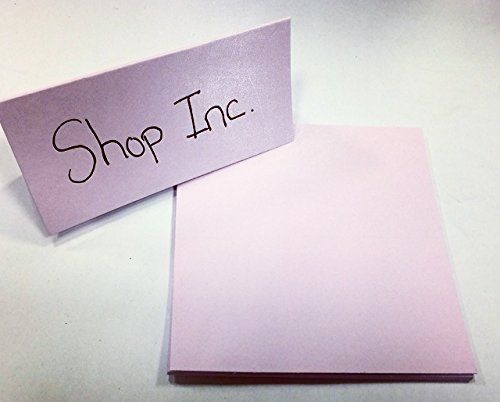 Pack Of 10 High Quality Place Cards (Lilac Colour)