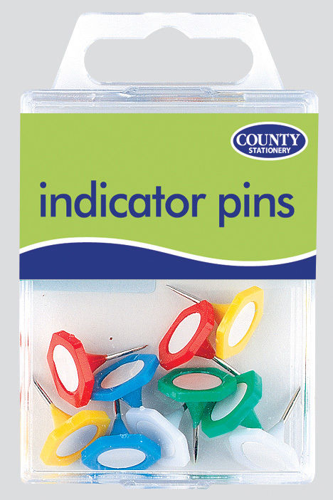 Pack of 10 Indicator Pins 