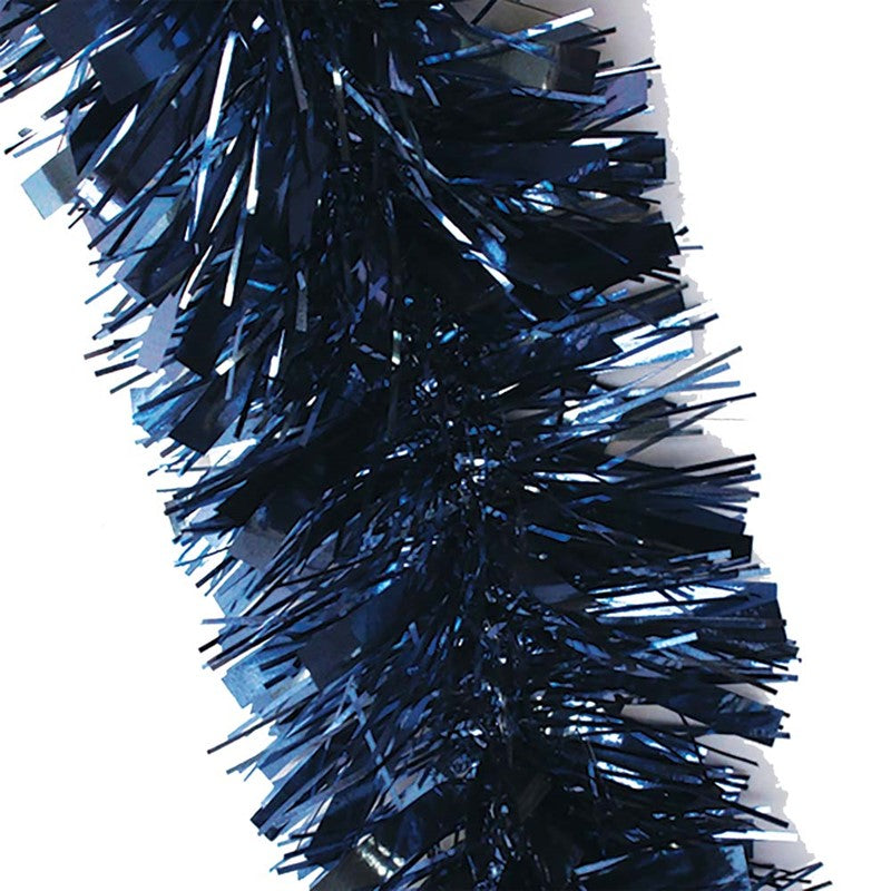 2m Navy Blue Christmas Chunky Tinsel