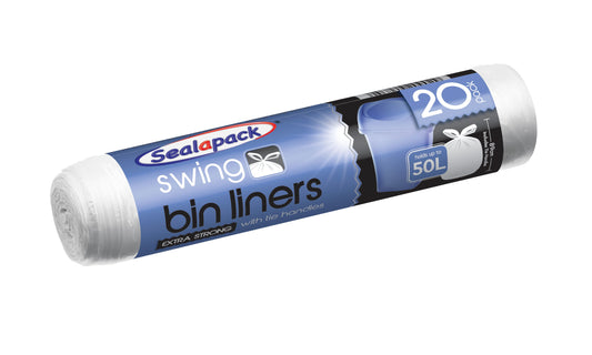 Pack of 20 Fragrance Free Swing Bin Liners