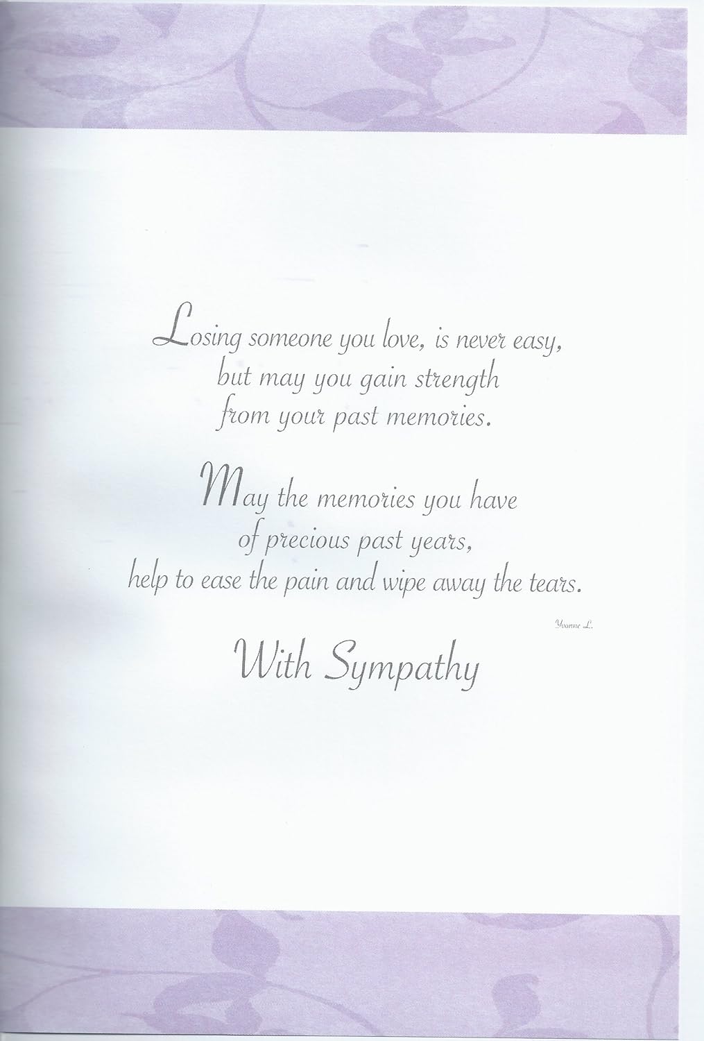 At This Sad Time With Sympathy Card