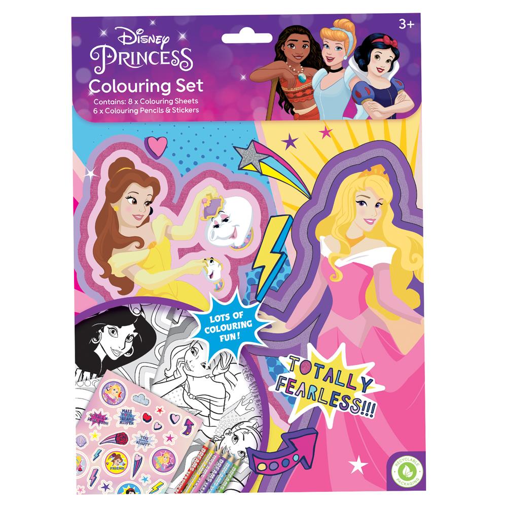 Disney Princess Colouring Set