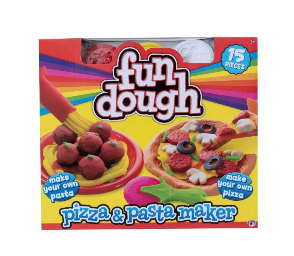 Make Your Own Pizza & Pasta 15 Piece Play Dough Set