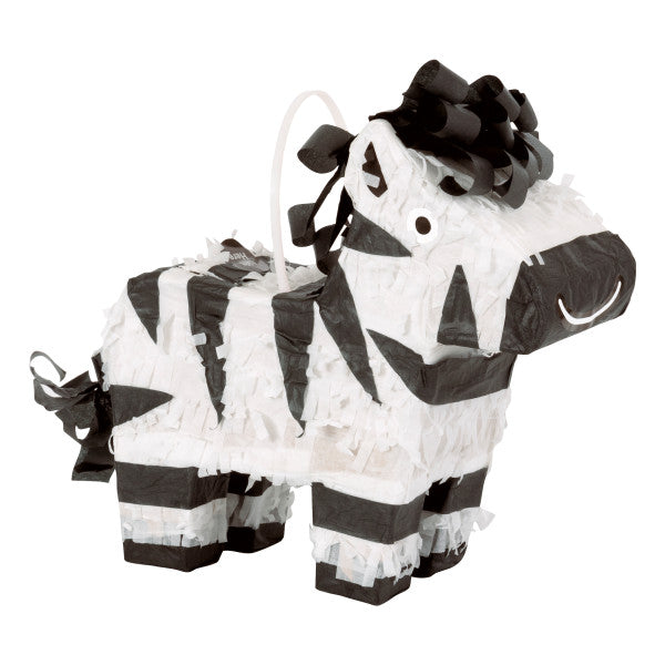 Mini Zebra Pinata Favor Decoration